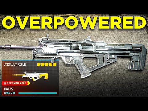 the *NEW* BAL 27 is OVERPOWERED in MW3! (Best BAL 27 Class Setup) 