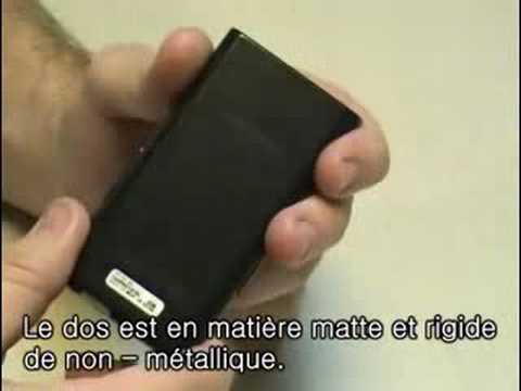 Ouvrir la boîte de Samsung YP-P2 lecteur mp3!