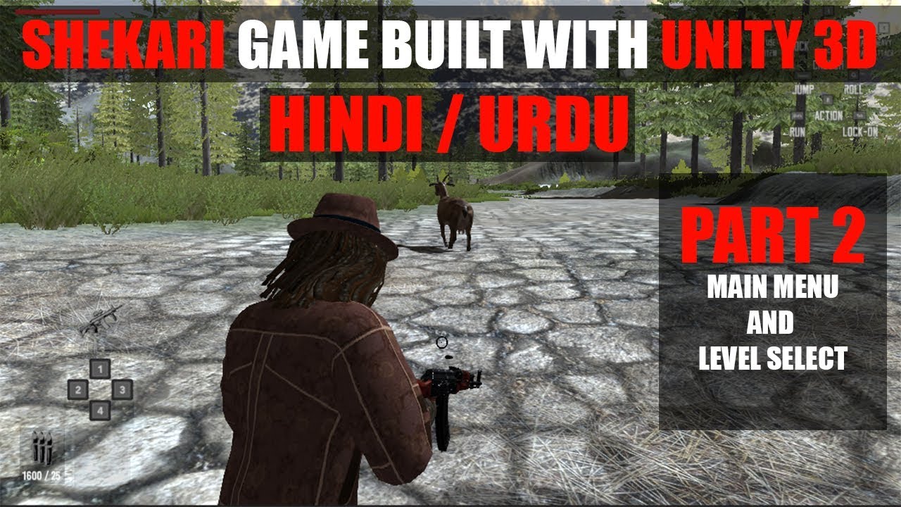 Creating Main Menu And Level Select | Shekari PC Game Built In Unity ...