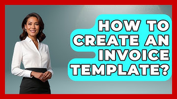 How To Create An Invoice Template? - The Time Management Pro