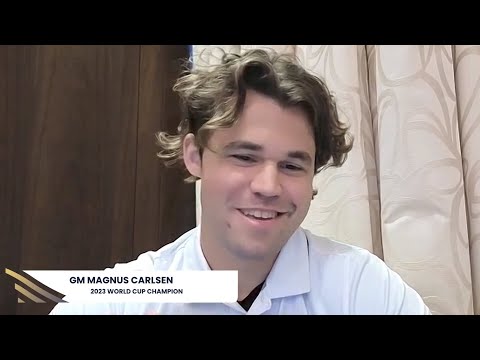 Magnus Carlsen's FULL INTERVIEW After Becoming the CHAMPION of The FIDE World Cup 2023