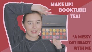 Answering Your Booktube Questions  A Get Ready With Me