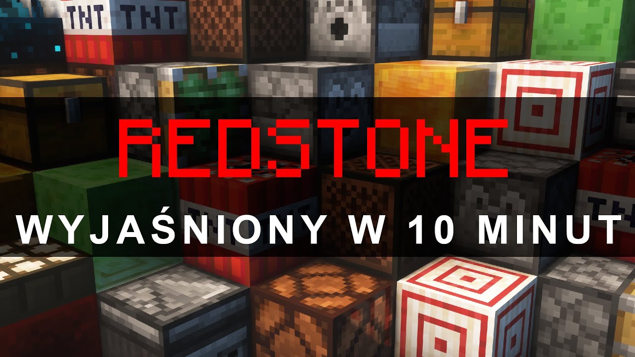 WYTŁUMACZYŁEM JAK DZIAŁA KAŻDA RZECZ REDSTONE W MINECRAFT W 6 MINUT!!!