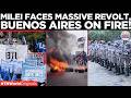 ARGENTINA IN CHAOS: Police Clash with Protesters Over Milei's Social Plan Cuts | US-Iran War