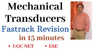Transducers in Measurement and Instrumentation | Fastrack Revision video for UGC NET, ESE