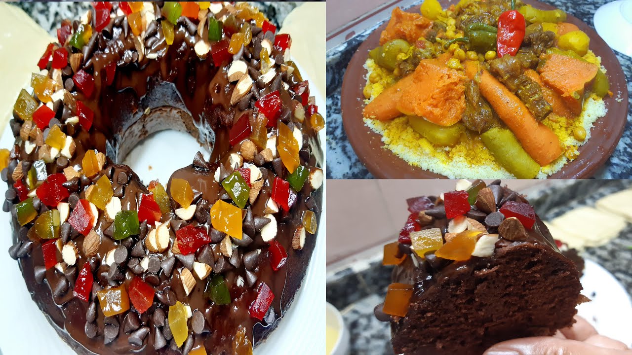 شاركت معاكم نص نهار كسكسو رقيق بالكديد و كيكة فرمشة عين مع مسمن رائع