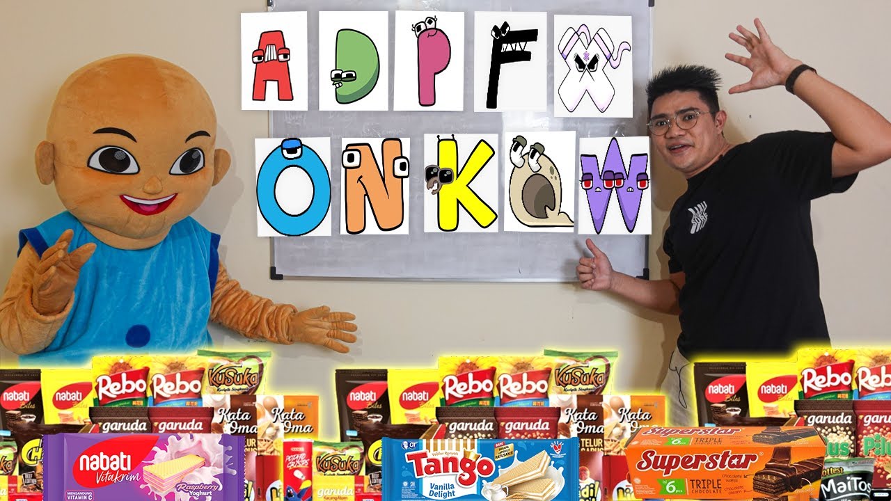 MAKAN MAKANAN SESUAI KARAKTER ALPHABET LORE!