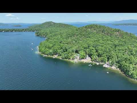 556 Rattlesnake Island, Alton, NH home video tour
