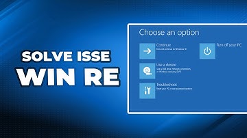 How to Solve Windows Recovery Environment Servicing Failed