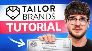 Tailor Brands LLC Tutorial: How to use Tailor Brands to Start an LLC in 2026