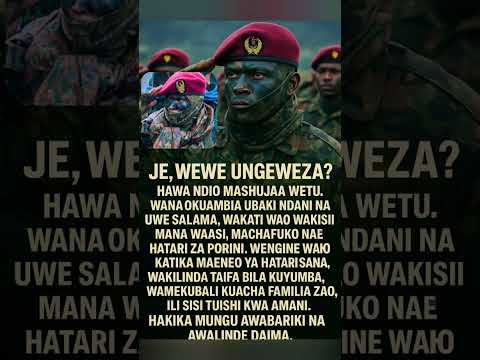 Tanzania JE WEWE UNGEWEZA