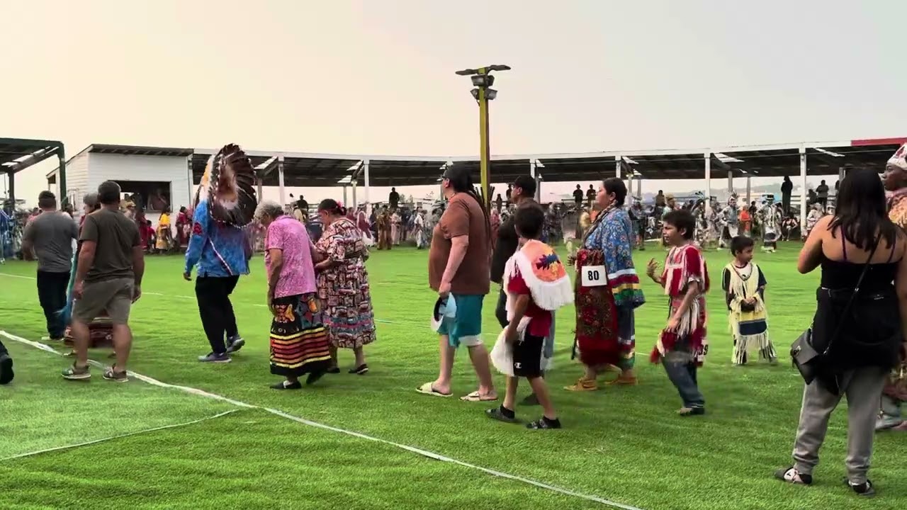 Grand Entry One Arrow Traditional Pow wow July 30, 2024