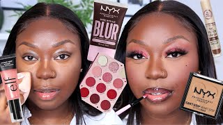 Let Try Out Some New DRUGSTORE MAKEUP...is the new NYX Blur Foundation worth the hype??