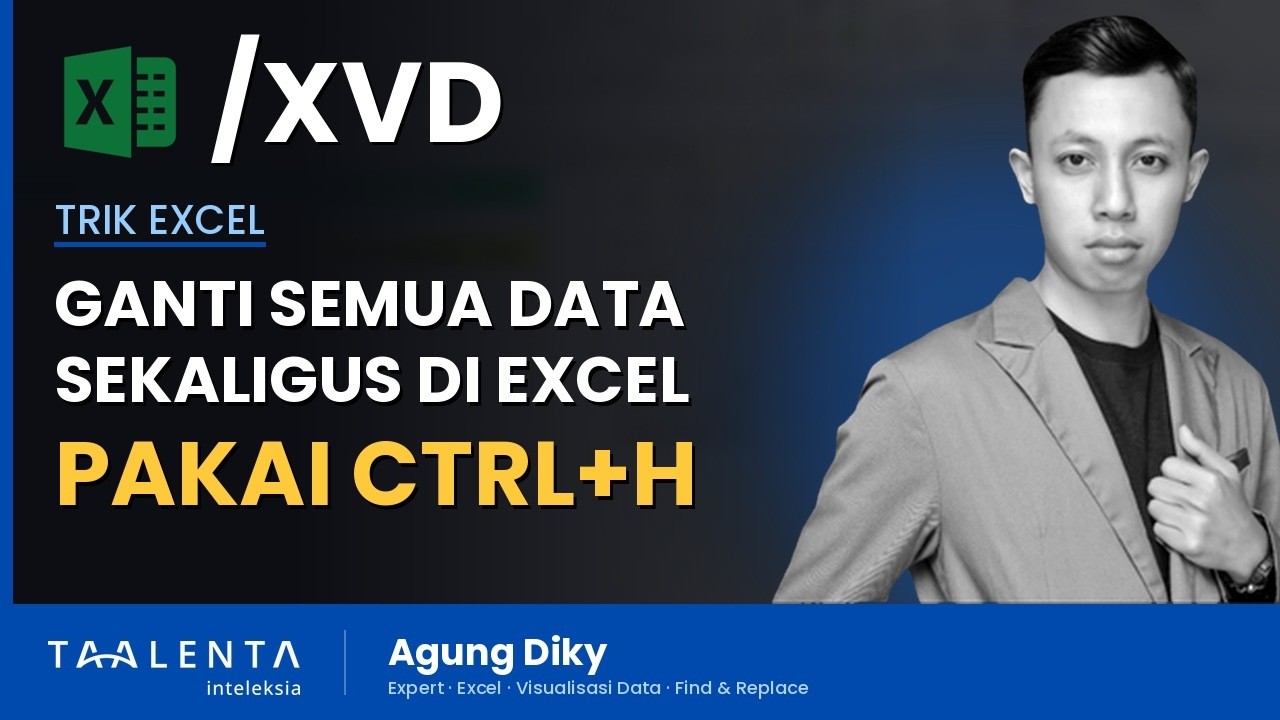 Cara Ganti Semua Data Sekaligus di Excel Pakai Ctrl+H