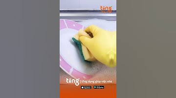 Nên pha loãng nước rửa bát hay cho trực tiếp ? | Ứng Dụng Ting
