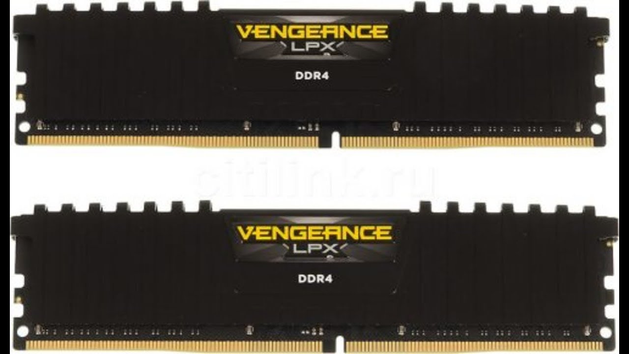 Corsair Vengeance LPX DDR4 2x8Gb CMK16GX4M2B3200C16 - купить