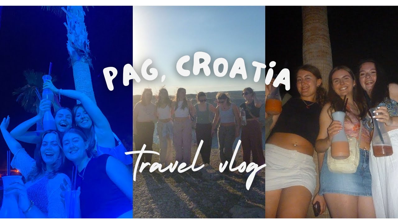 the girls hit zrce beach croatia