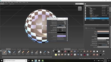 Mudbox 13 12 Material Properties   Reflection Mask