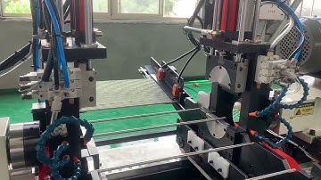 Double Head Servo Motor Chamfering Machine 200 2000Mm