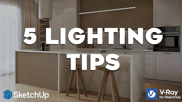 5 Essential Lighting Tips for Stunning Visualization | V-Ray for SketchUp Tutorial