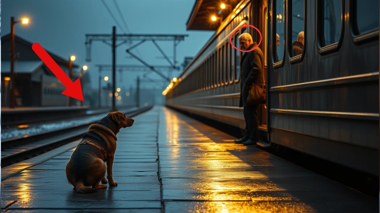 DOG WAITS AT THE TRAIN STATION FOR 10 YEARS, BUT ONE DAY, HIS OWNER ...