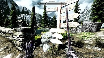 SKYRIM playing with mod : Sharpshooters Extreme Graphics Vision ENB - 2