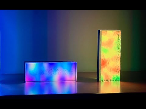Introducing Moonside Neon Crystal Cube - World's First Smart Lamp With 3D Dynamic Stage Lighting