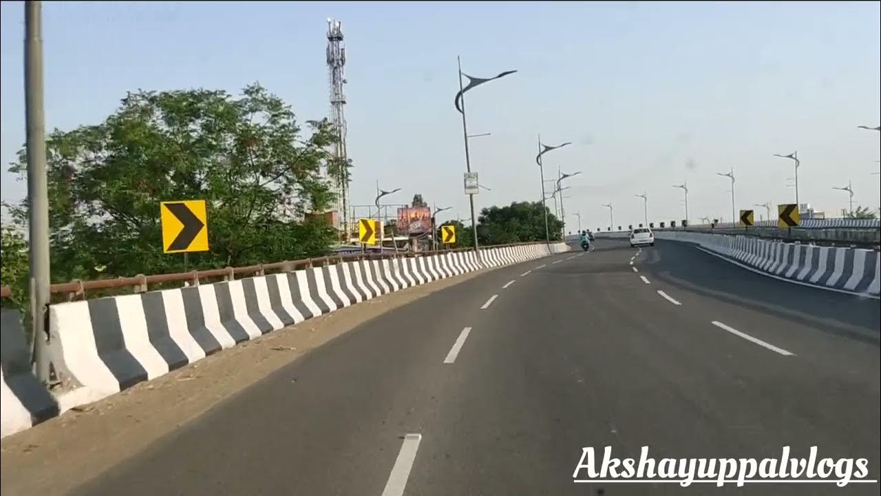 Mullanpur to Chandigarh Road view beautiful newchandigarh 