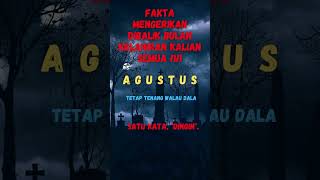 Fakta Mengerikan di Balik Bulan Kelahiran Agustus