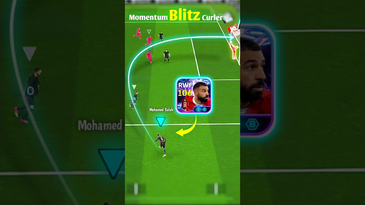 Momentum Blitz Curler 😲🔥 New Show Time 106 Rated Momentum Dribbling x Blitz Curler Salah Review 🔥🔥🔥🔥
