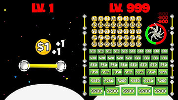 BOUNCING MONIES - Idle Clicker Mobile Puzzle Game