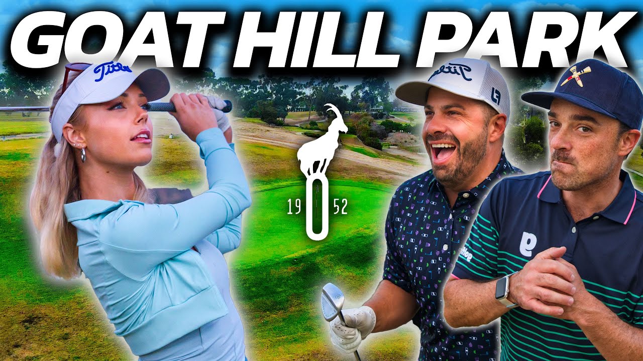 Claire Hogle vs Golficity | Epic Match at Goat Hill Park - YouTube