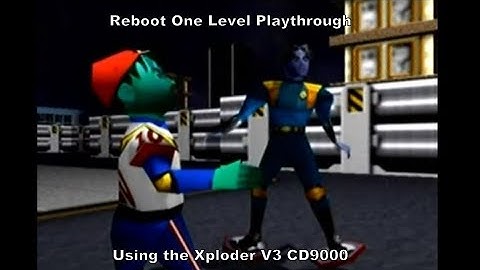 Reboot One Level Playthrough using the Xploder V3 CD9000 for Ps1 :D #Playstation #Sony #Ps1 #Gaming