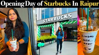 Starbucks Now Open In Raipur | Starbucks Raipur | Starbucks In Raipur First Time In Starbucks Raipur
