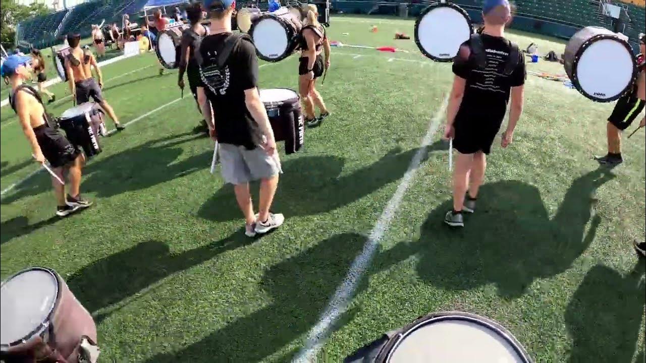White Sabers Drum and Bugle Corps 2021 Center Snare Headcam YouTube