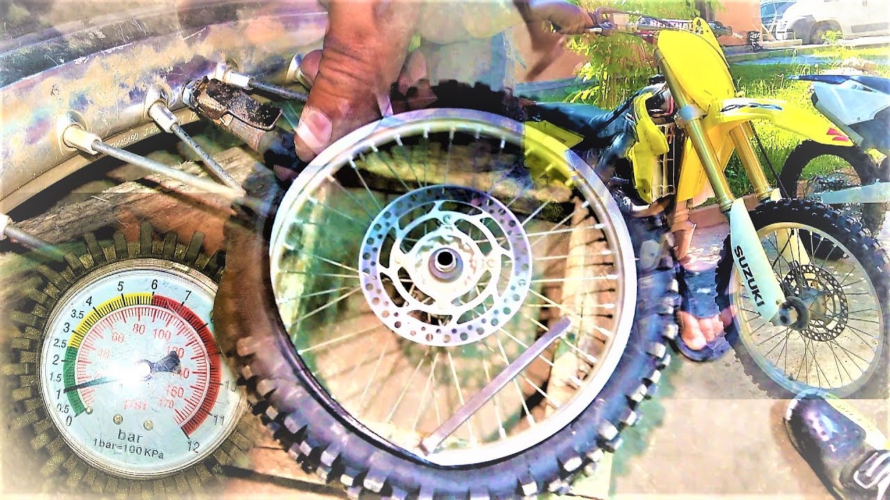 Замена камеры/покрышки | Как поменять камеру на мотоцикле - YouTube