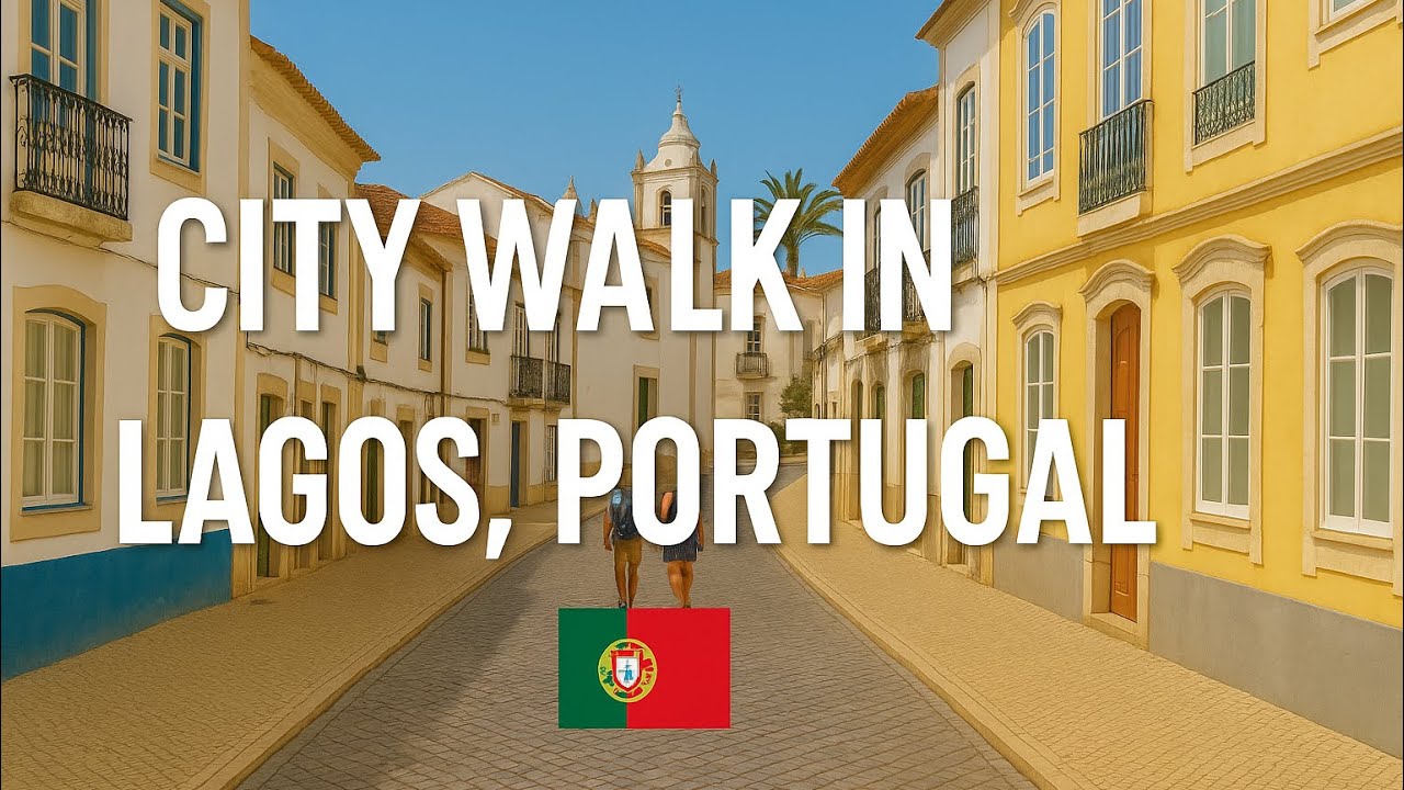 City Walk in Lagos, Portugal 🇵🇹 | Charming Streets, History & Coastal View