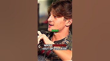 College DROPOUT to MILLIONAIRE