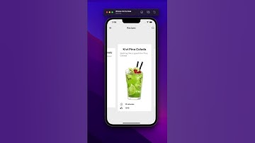 Recipes app UI  - Flutter #shorts