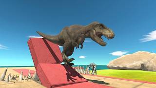 Dinosaur Speed Test: Surviving the Scourge Trap | ARBS Simulation