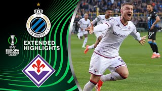 Club Brugge vs. Fiorentina: Extended Highlights | UECL Semi-Finals 2nd Leg | CBS Sports Golazo