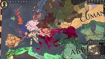 Crusader Kings 2 Timelapse [867 - 1462]
