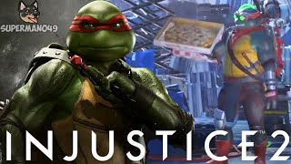 INSANE 1000 DAMAGE COMBO & Throwing Pizzas! - Injustice 2: 