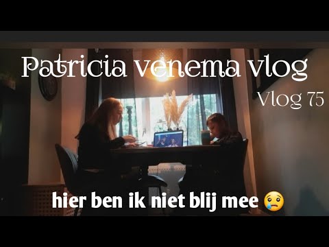 #vlog75,  Hier ben ik niet zo blij mee 😢!!
