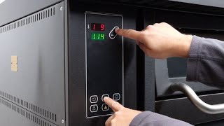 Pizza Oven with D2 Panel – Set Time and Weekly Schedule