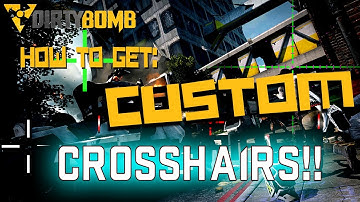 Dirty Bomb GUIDE | HOW TO GET CUSTOM CROSSHAIRS! (Mumble Overlay for Dirty Bomb!)
