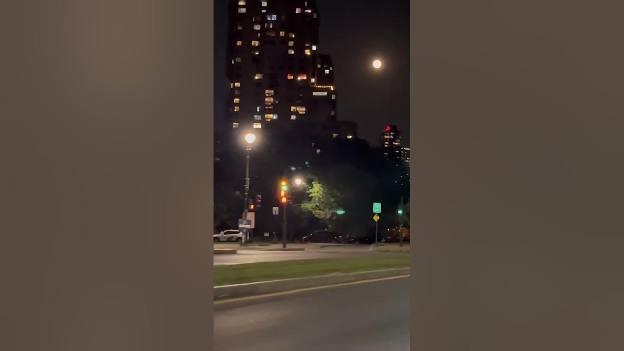 Nighttime City Lights
