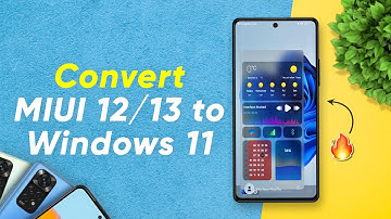 Convert MIUI 12/13 to Windows 11💻for Any Redmi & Poco Phones!