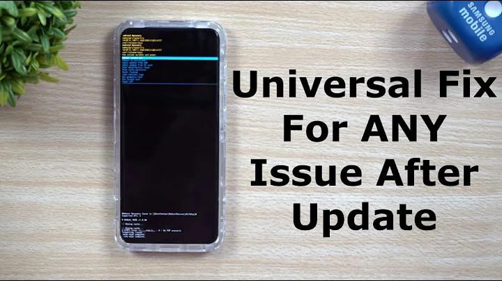 The Samsung Universal Fix For ANY Issue After ANY Update! - An Advanced Users Trick - DayDayNews