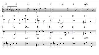 Mack The Knife   v2 Kurt Weill  Tenor Sax